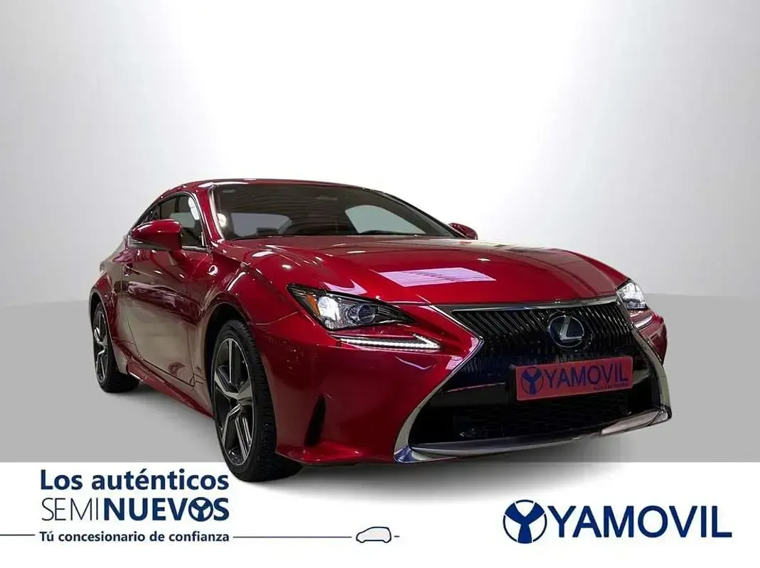 Usado Lexus RC300h Executive Line 223 CV (164 kW) 2018 Rojo Coupe