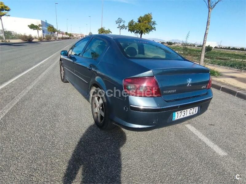 Usado Peugeot 407 136 CV (100 kW) 2004 Gris / plata Berlina