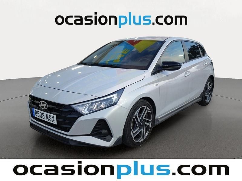 Gris Usado 2024 Hyundai i20 N Line Utilitario | 15.082 € (Precio justo) - Imagen 1/4