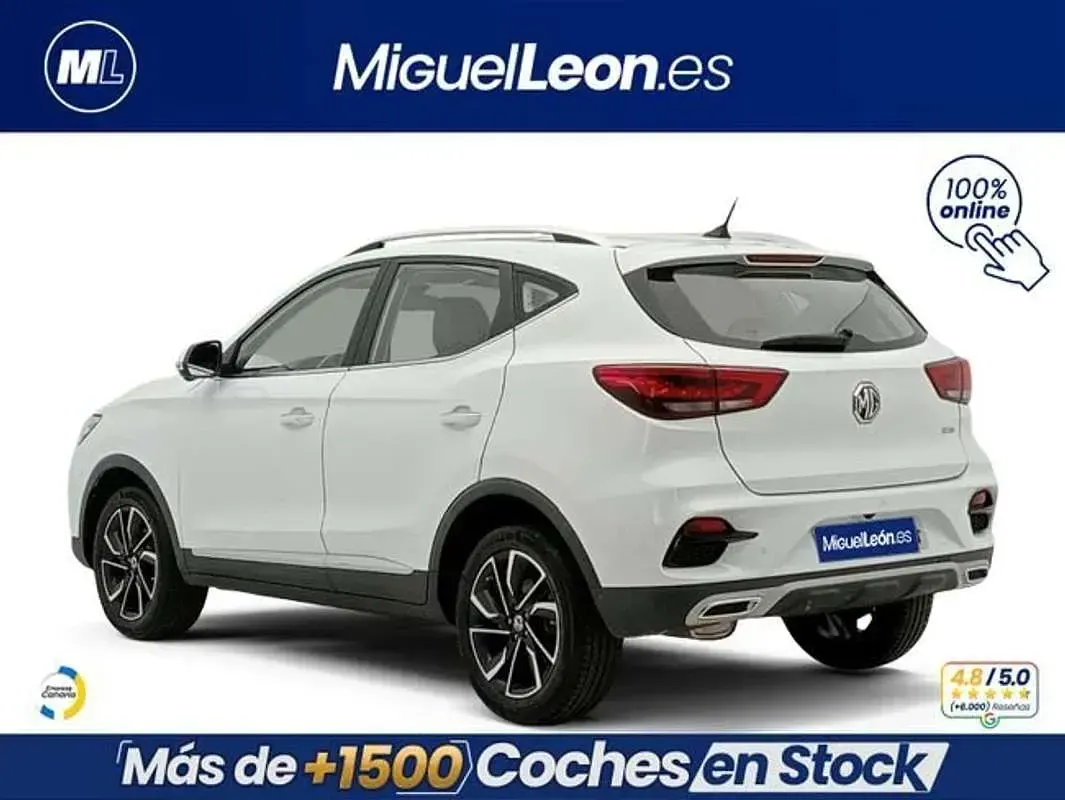 Usado MG ZS Luxury 111 CV (81 kW) 2023 Blanco SUV