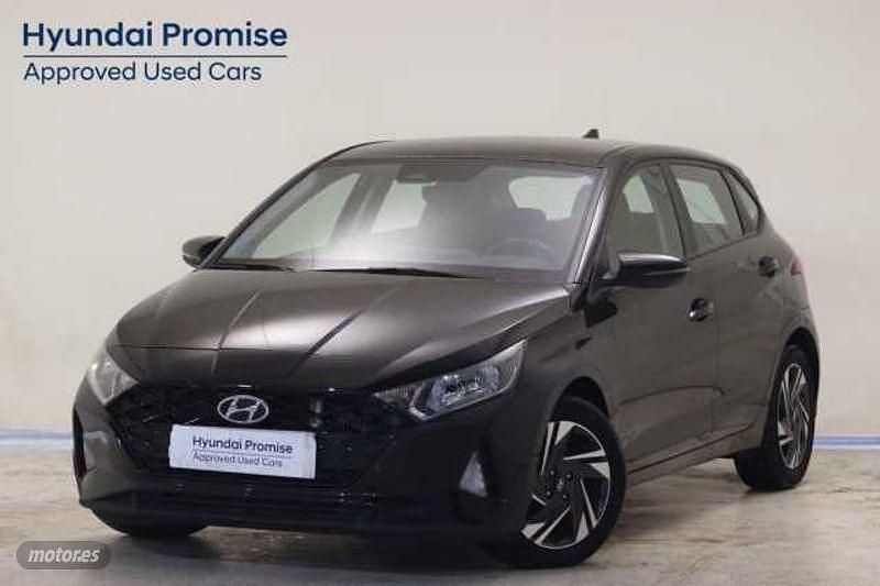 Negro Usado 2021 Hyundai i20 | 14.500 € (Precio justo) - Imagen 1/4