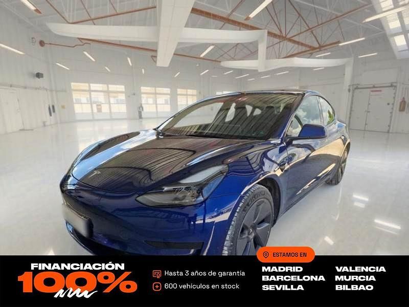 Azul Usado 2022 Tesla Model 3 Berlina | 28.850 € (Precio justo) - Imagen 1/4