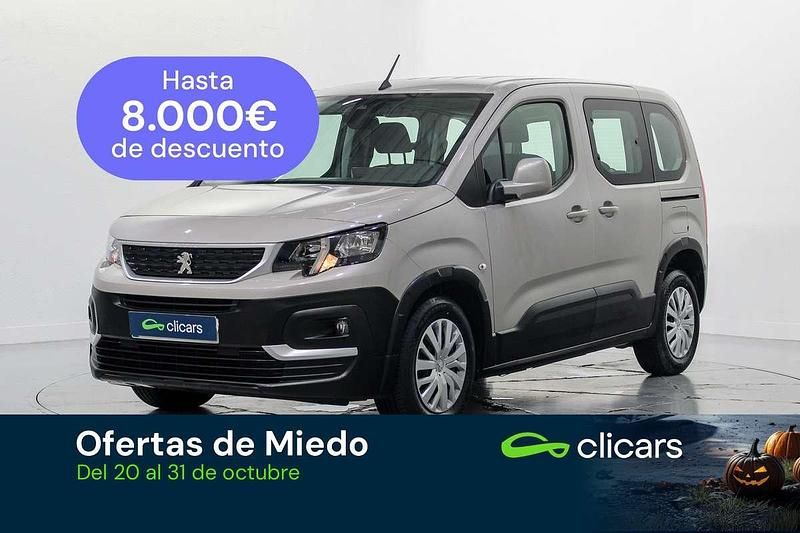 Blanco Usado 2019 Peugeot Rifter Active Monovolumen | 16.190 € (Precio justo) - Imagen 1/4