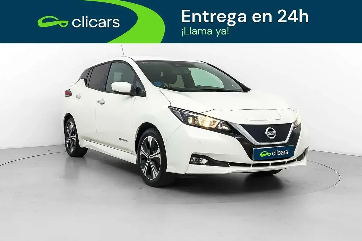 Usado Nissan Leaf N-Connecta 110 kW (150 CV) 2018 Blanco Utilitario