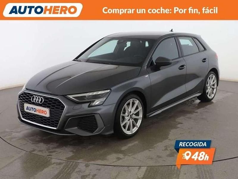 Usado Audi A3 S-Line 150 CV (110 kW) 2021 Gris Berlina