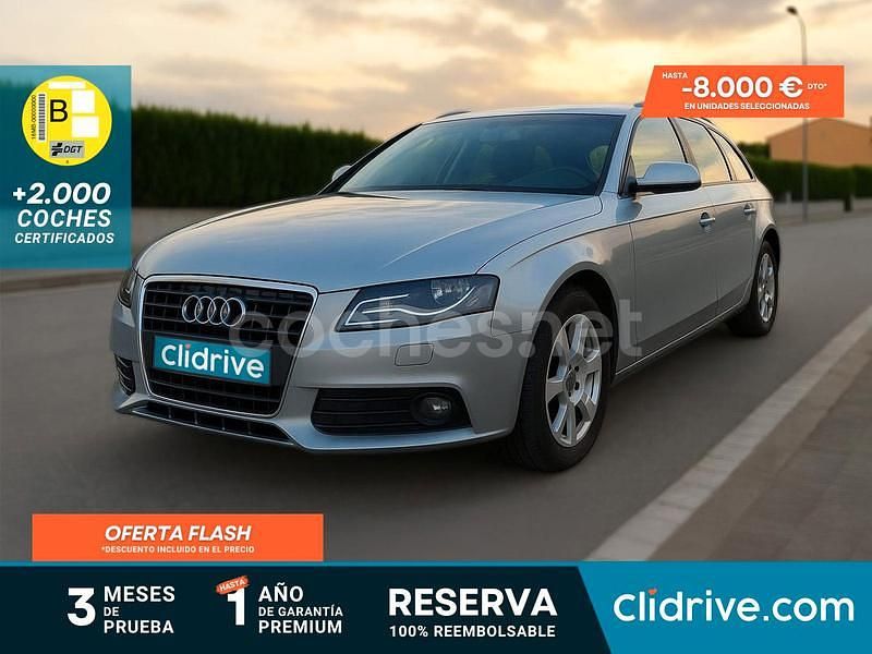 Gris / plata Usado 2011 Audi A4 Premium Familiar | 8290 € (Buen precio) - Imagen 1/3