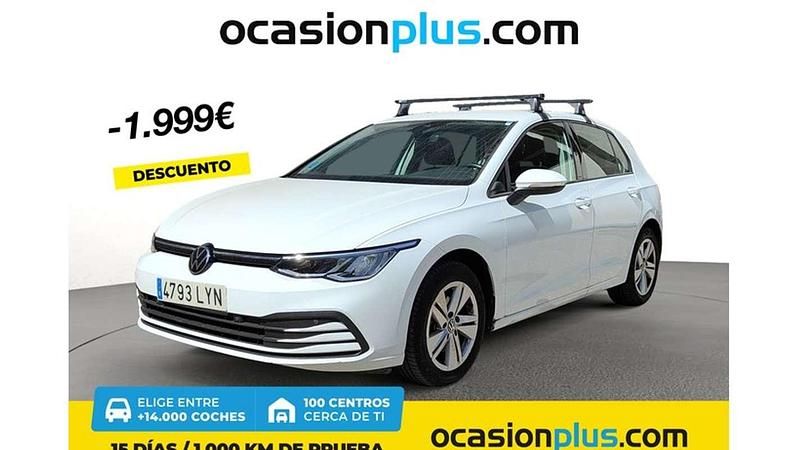 Blanco Usado 2022 VW Golf VIII Utilitario | 19.537 € (Buen precio) - Imagen 1/4