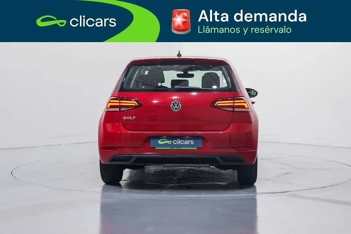 Occasion VW Golf VII 116 ch (85 kW) 2018 Rouge Citadine