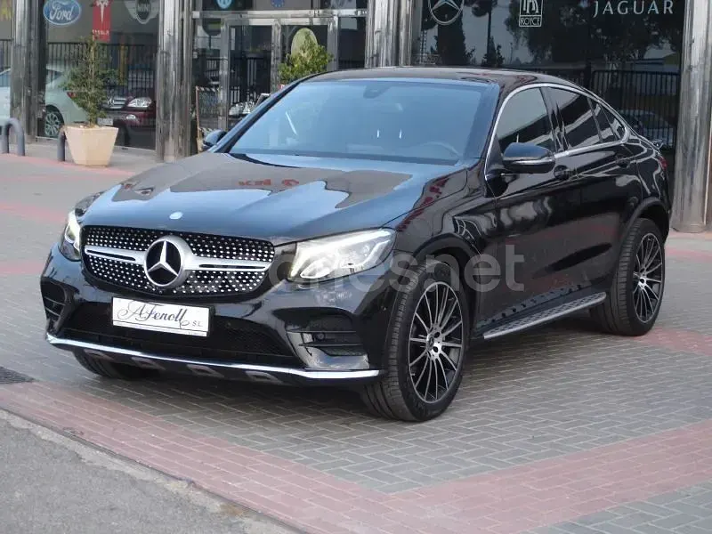Usado Mercedes GLC250 204 CV (150 kW) 2017 Negro SUV