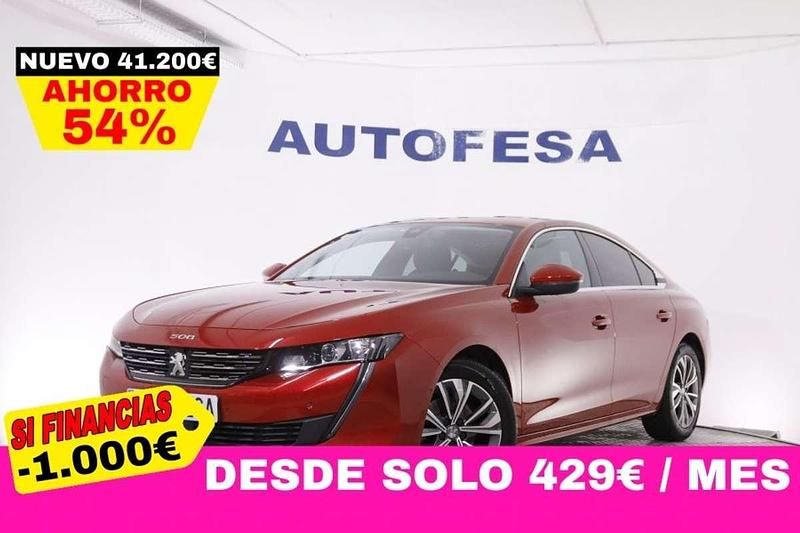 Burdeos Usado 2019 Peugeot 508 Allure Berlina | 18.850 € (Buen precio) - Imagen 1/4