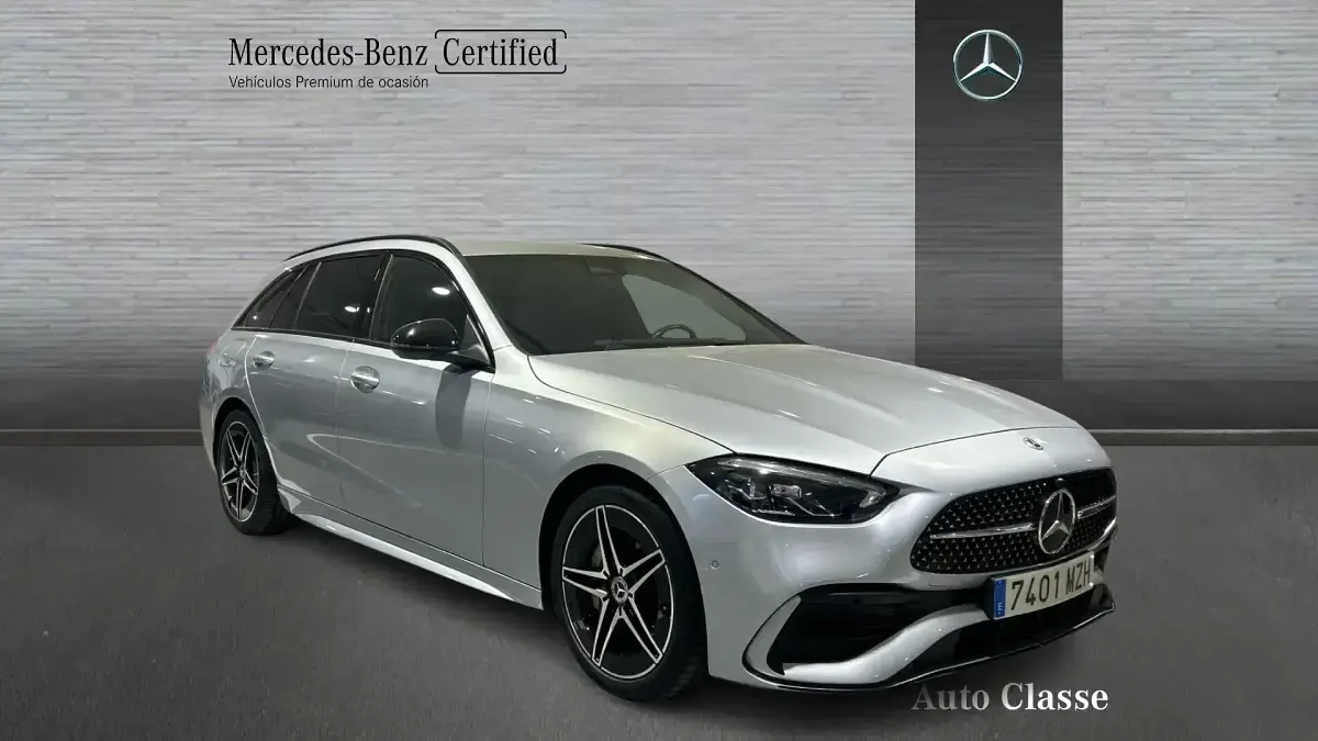 Usado Mercedes C220 197 CV (144 kW) 2025 Gris Familiar