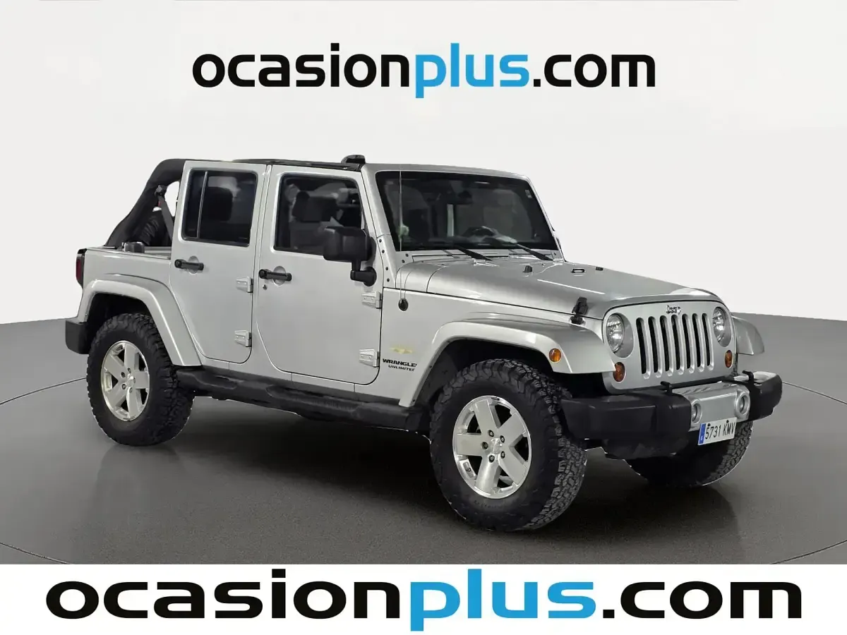 Usado Jeep Wrangler Sahara 199 CV (146 kW) 2016 Gris SUV