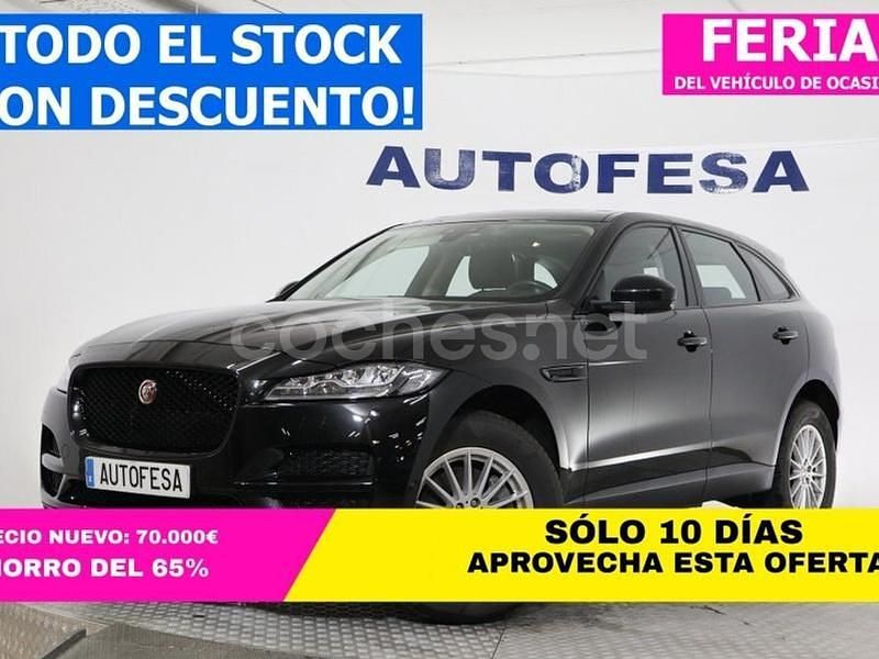 Negro Usado 2019 Jaguar F-Pace Prestige SUV | 25.850 € (Buen precio) - Imagen 1/4