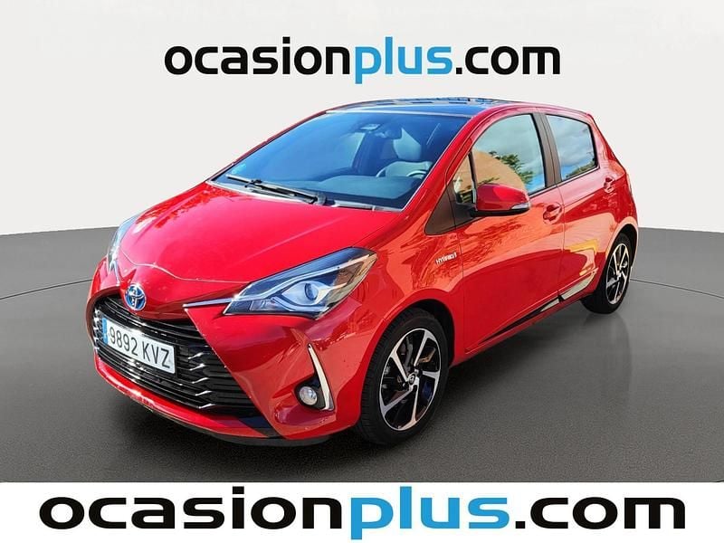 Rojo Usado 2019 Toyota Yaris Hybrid Advance Utilitario | 13.537 € (Buen precio) - Imagen 1/4