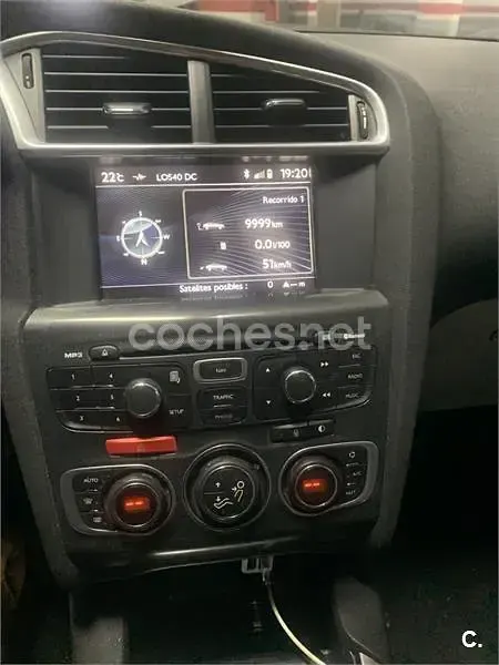 Usado Citroën C4 Exclusive 120 CV (88 kW) 2012 Negro Berlina