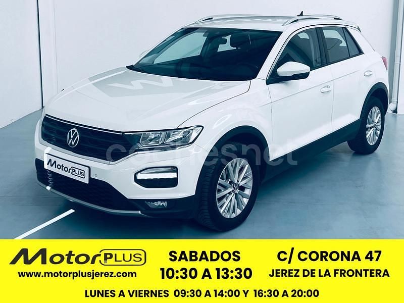 Blanco Usado 2021 VW T-Roc Advance SUV | 19.990 € (Precio justo) - Imagen 1/4
