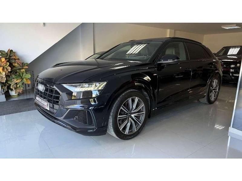 Usado Audi Q8 S-Line 340 CV (250 kW) 2021 Negro SUV