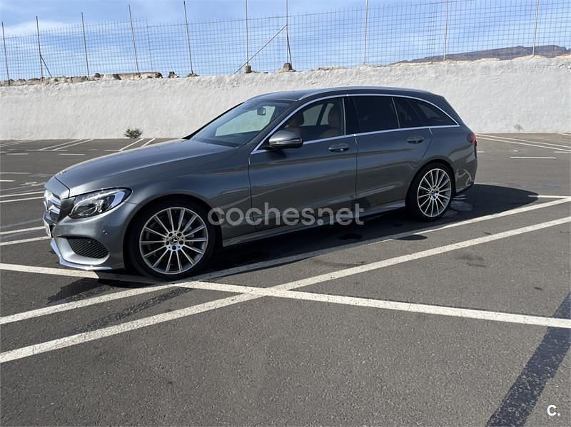 Usado Mercedes C220 Exclusive 170 HP (125 kW) 2017 Cinzento Carrinha