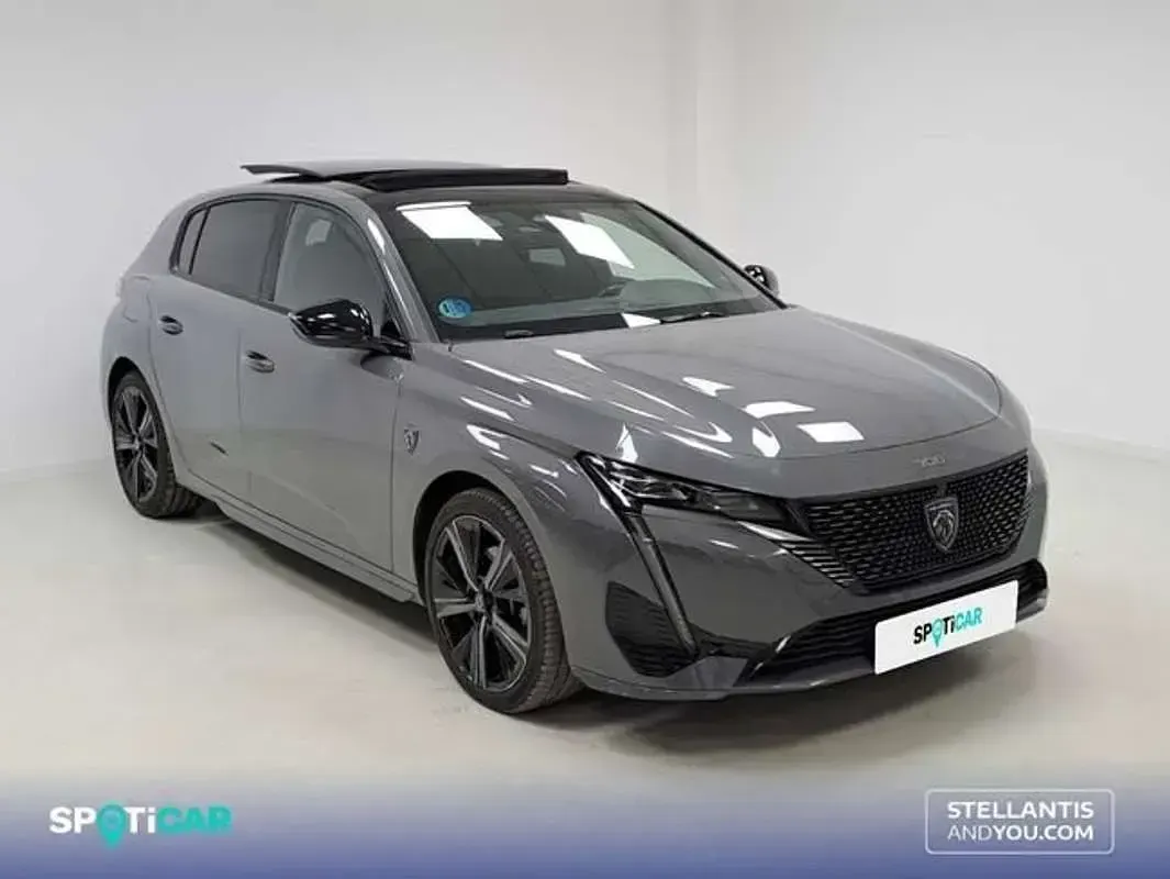 Usado Peugeot 308 GT 136 CV (100 kW) 2024 Gris Utilitario