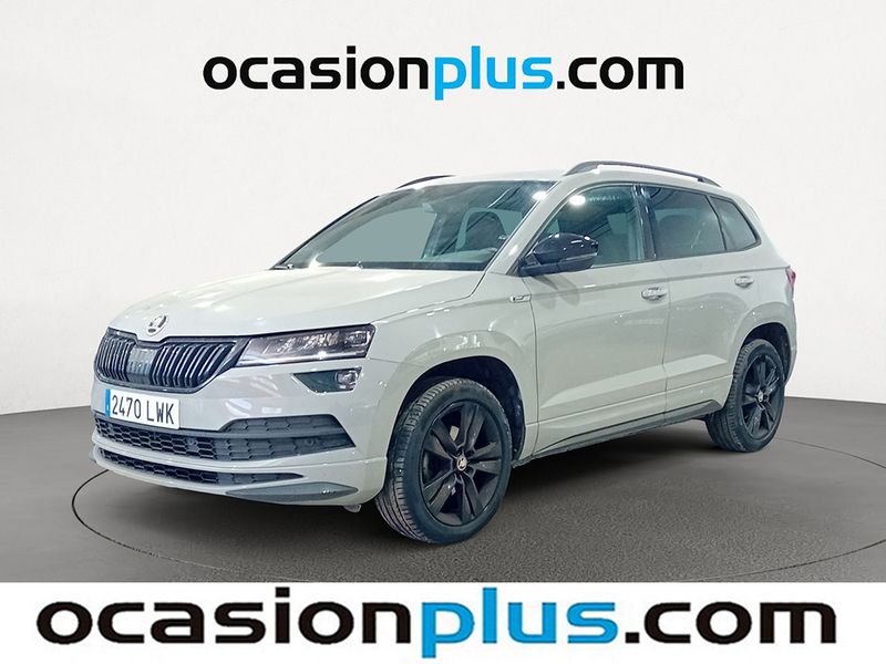 Gris Usado 2022 Skoda Karoq SportLine SUV | 22.719 € (Precio justo) - Imagen 1/4