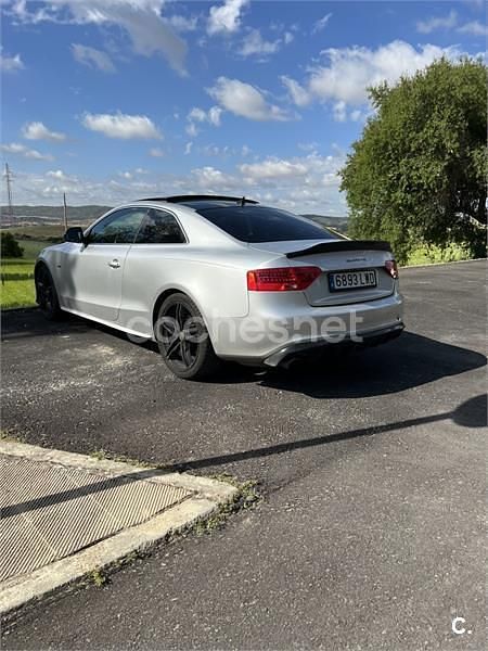Usado Audi A5 S-Line 240 CV (176 kW) 2008 Gris / plata Coupe