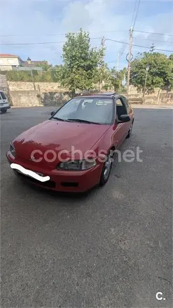 Usado Honda Civic 125 CV (91 kW) 1994 Rojo Coupe
