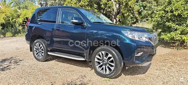 Usado Toyota Land Cruiser 204 CV (150 kW) 2023 Azul SUV