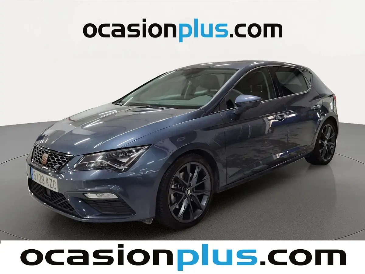 Usado Seat Leon FR 190 CV (139 kW) 2019 Gris Utilitario