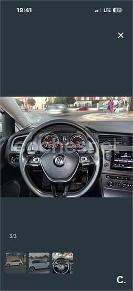 Usado VW Golf VII 105 CV (77 kW) 2013 Blanco Berlina