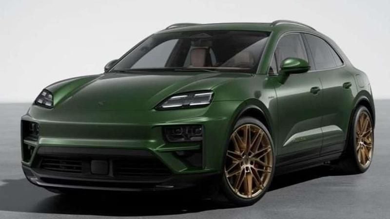 Usado Porsche Macan 300 kW (408 CV) 2025 Verde SUV