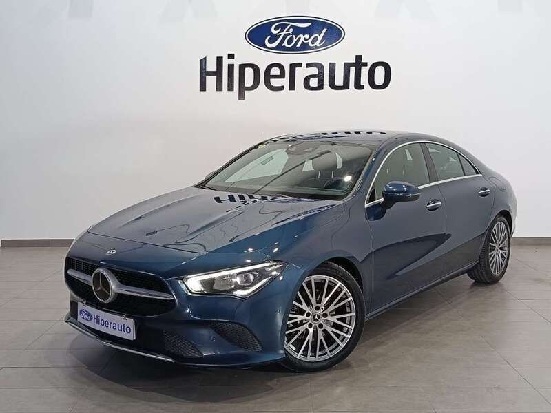 Usado Mercedes CLA200 150 CV (110 kW) 2020 Azul Coupe