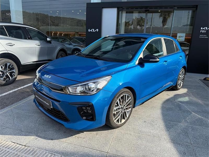 Usado Kia Rio GT-Line 120 CV (88 kW) 2022 Azul Berlina