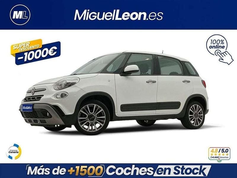 Usado Fiat 500L Cross 95 CV (69 kW) 2022 Blanco Monovolumen