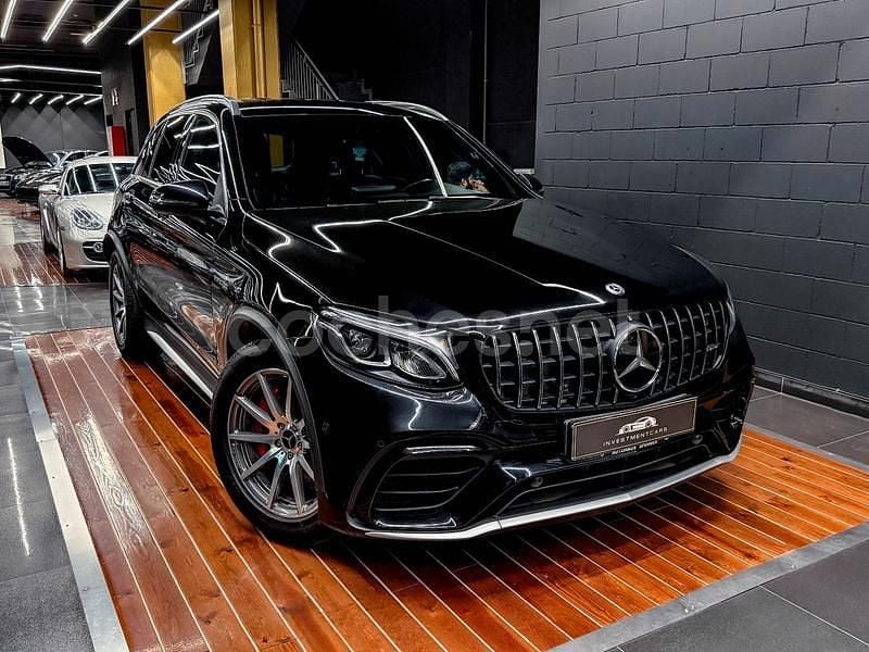Negro Usado 2018 Mercedes GLC63 AMG AMG SUV | 52.500 € (Precio justo) - Imagen 1/4