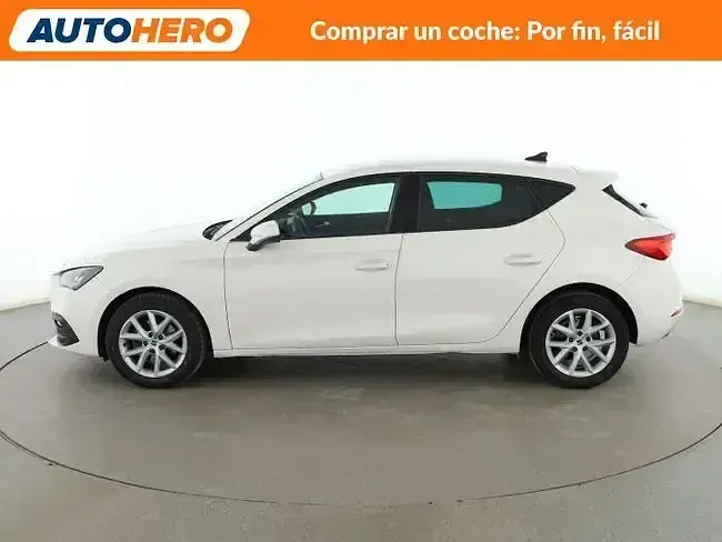 Usado Seat Leon Style 116 CV (85 kW) 2021 Blanco Berlina