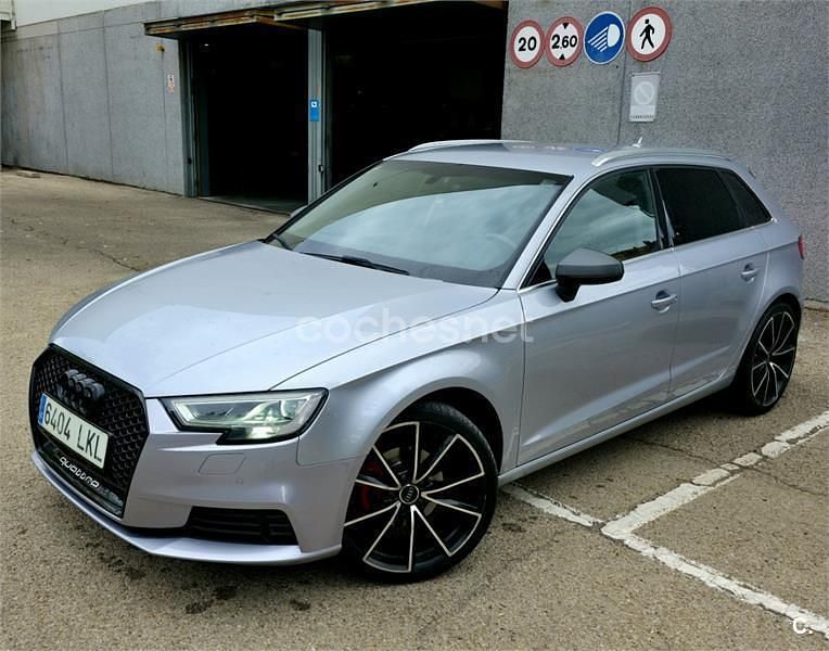 Gris / plata Usado 2016 Audi A3 S-Line Berlina | 11.999 € (Super precio) - Imagen 1/4