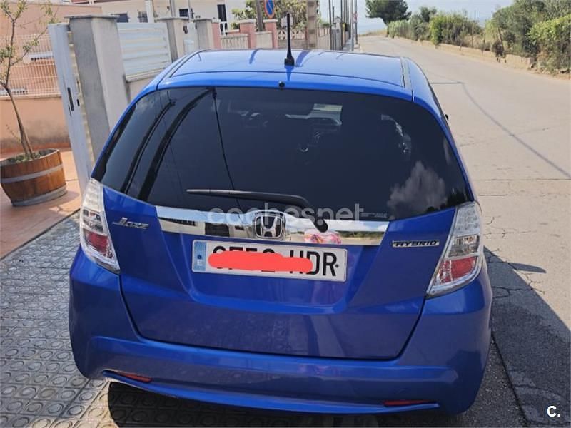 Usado Honda Jazz Elegance 98 CV (72 kW) 2011 Azul Utilitario