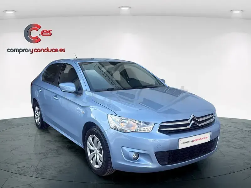 Usado Citroën C-Elysee I Seduction 92 CV (67 kW) 2014 Azul Berlina