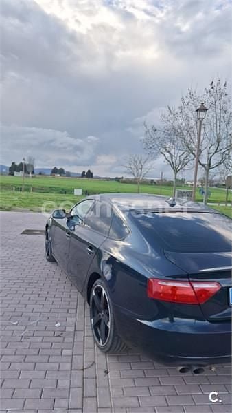 Usado Audi A5 Sportback 170 CV (125 kW) 2009 Azul Utilitario
