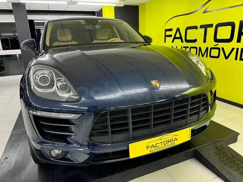 Usado Porsche Macan S 258 CV (189 kW) 2014 Azul SUV