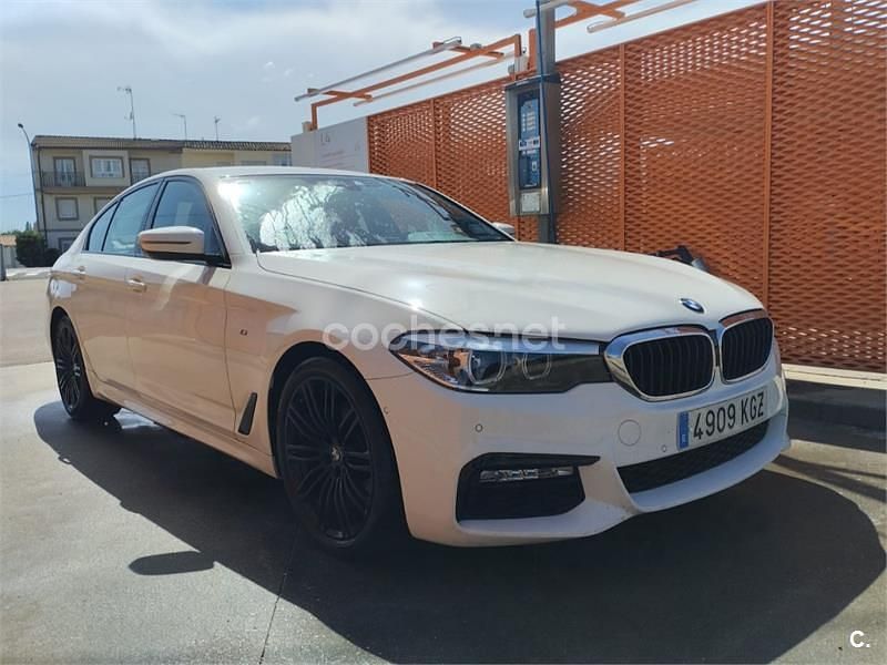 Blanco Usado 2018 BMW 520 Efficient Dynamics Berlina | 27.900 € (Precio justo) - Imagen 1/4