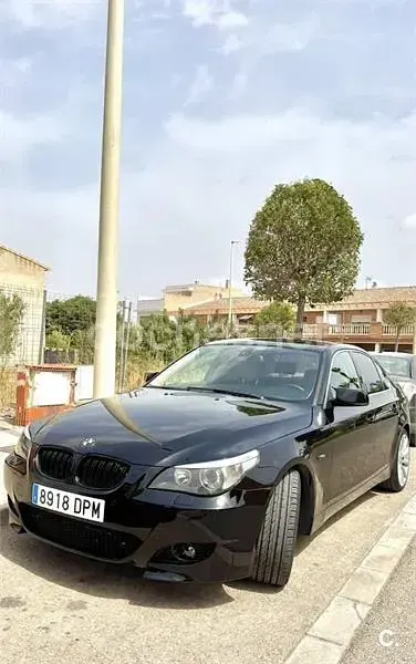 Usado BMW 523 177 CV (130 kW) 2005 Negro Berlina