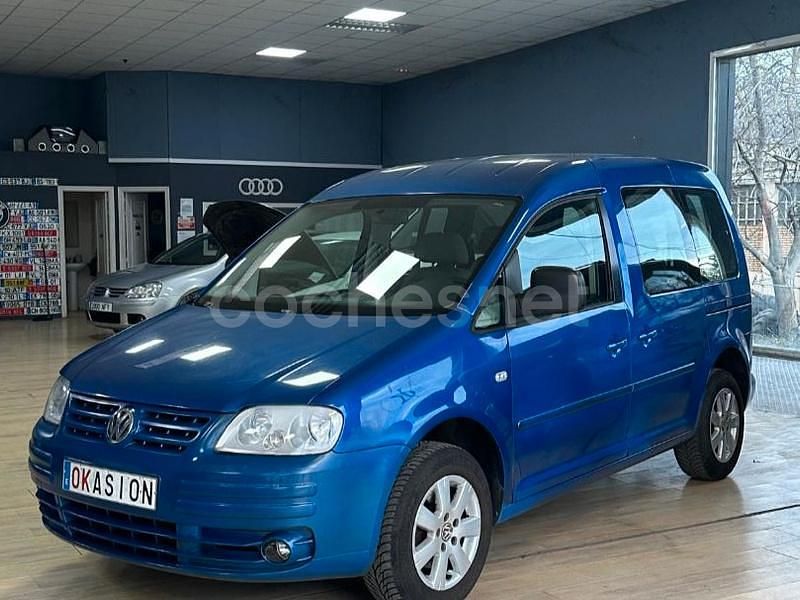 Azul Usado 2006 VW Caddy Life Monovolumen | 6999 € (Buen precio) - Imagen 1/4