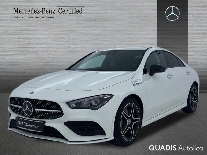 Blanco polar Usado 2023 Mercedes CLA200 Berlina | 42.500 € (Un poco caro) - Imagen 1/4
