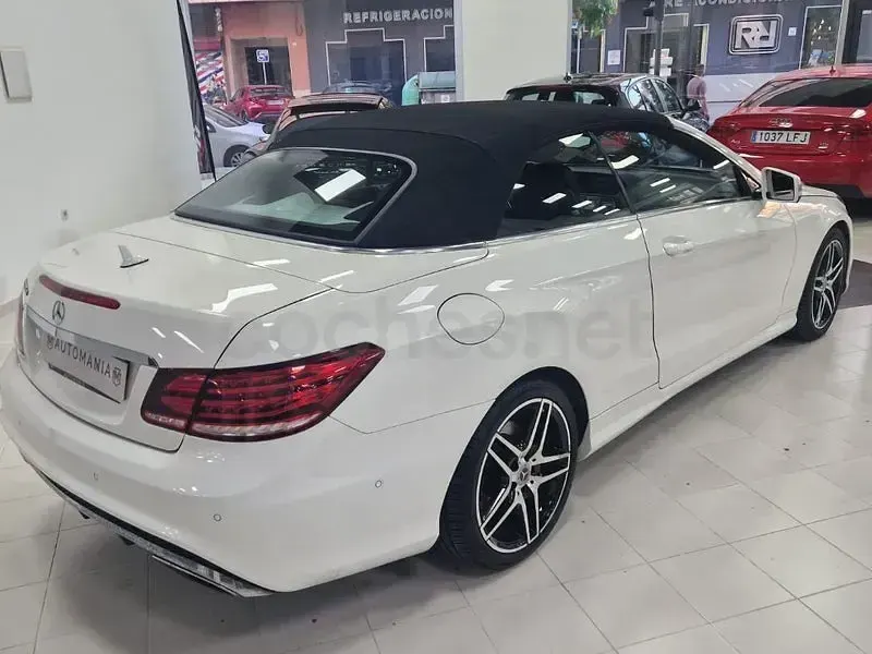Usado Mercedes E220 170 CV (125 kW) 2016 Blanco Descapotable