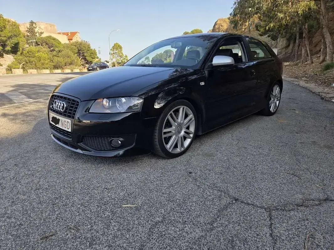 Usado Audi S3 265 CV (194 kW) 2007 Negro Utilitario