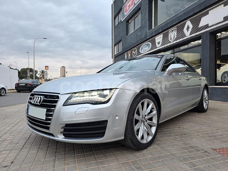 Gris / plata Usado 2012 Audi A7 Sportback S-Line Utilitario | 16.900 € (Buen precio) - Imagen 1/4