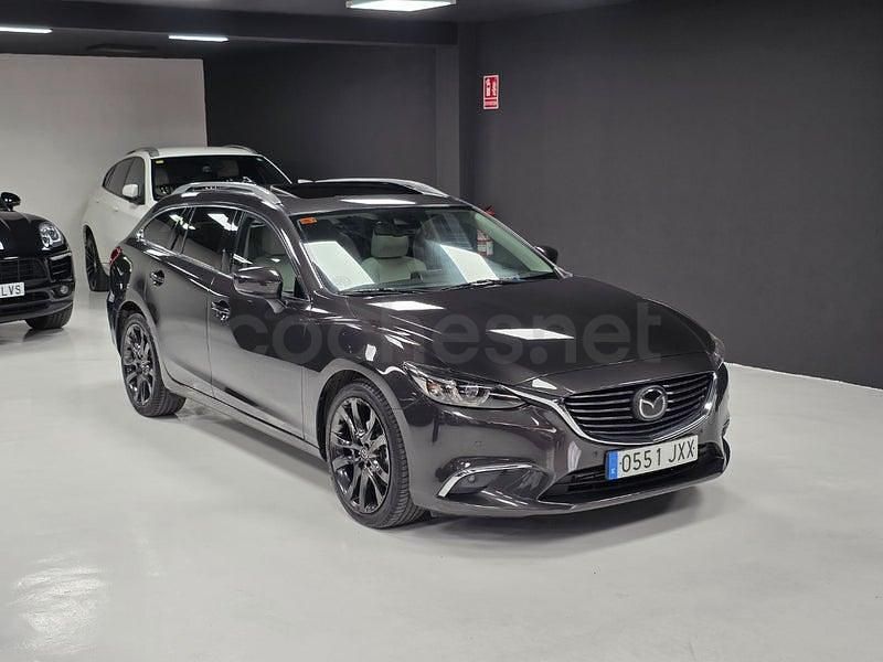 Usado Mazda 6 Luxury 150 CV (110 kW) 2017 Gris / plata Familiar