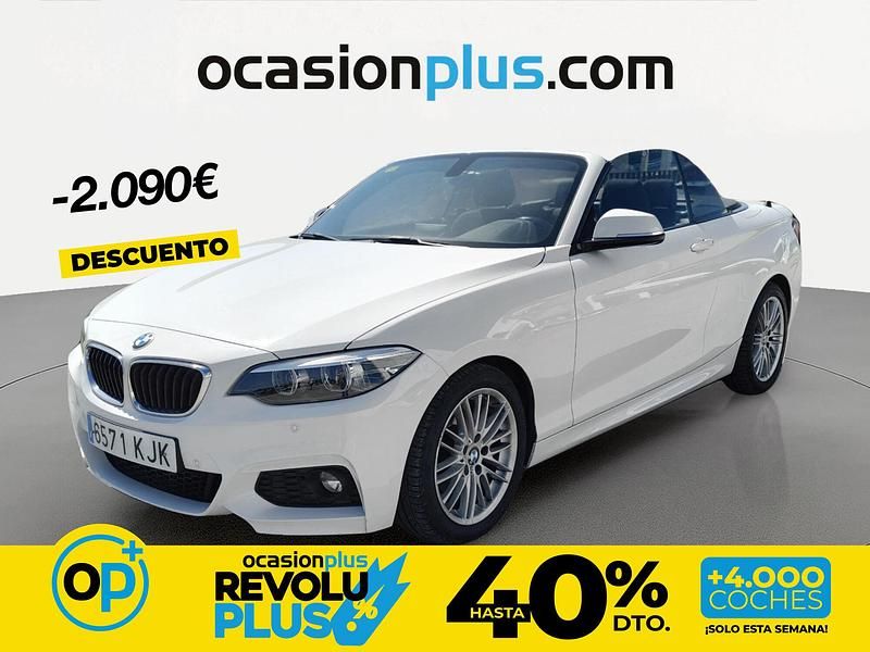 Usado BMW 220 184 CV (135 kW) 2018 Blanco Descapotable