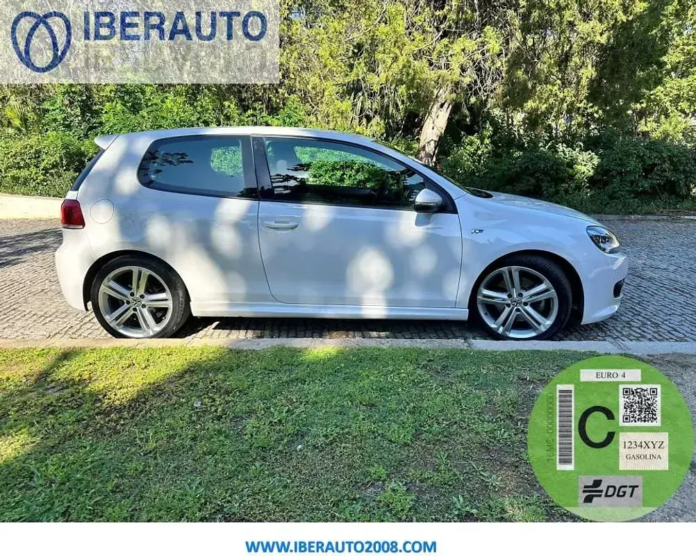 Usado VW Golf VI Sportline 160 CV (117 kW) 2010 Blanco Utilitario